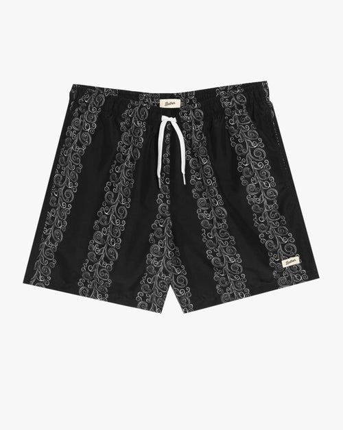 Black Fiesta Swim Short