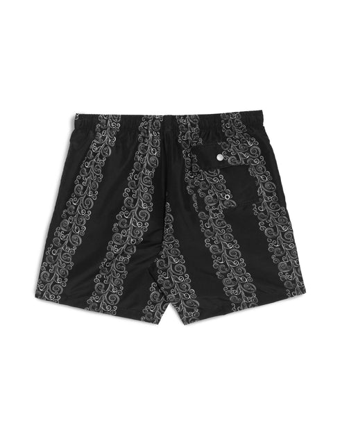 Black Fiesta Swim Short
