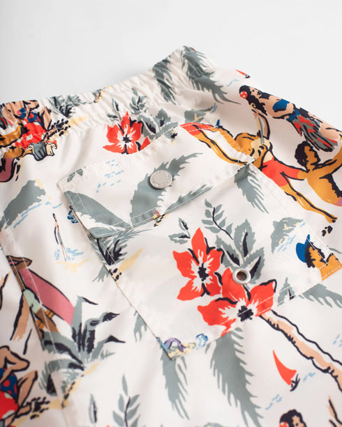 Natural Trippin' Beach Swim Short