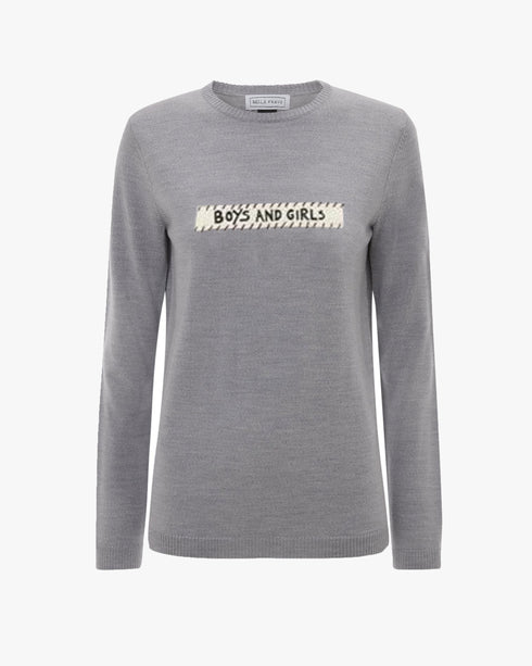 Boys and Girls Wool Jumper