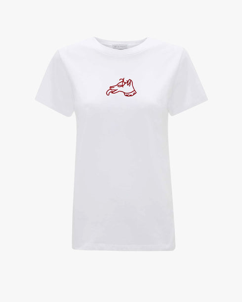 Lucian Dog Emb Classic T-Shirt