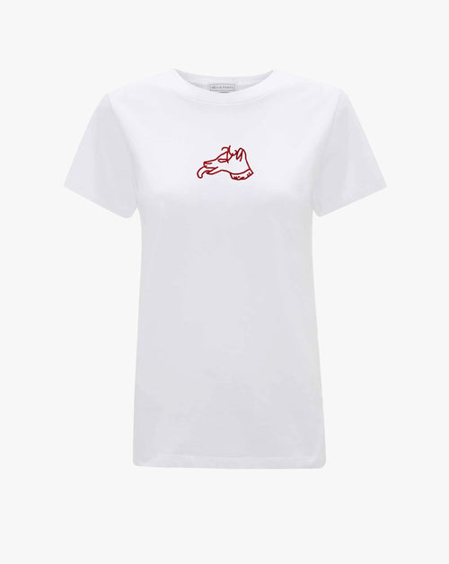 Lucian Dog Emb Classic T-Shirt