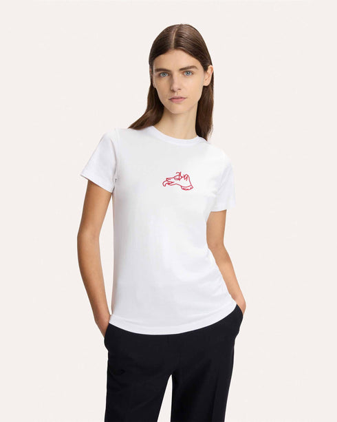 Lucian Dog Emb Classic T-Shirt