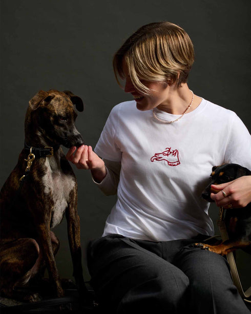 Lucian Dog Emb Classic T-Shirt