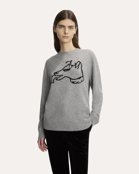 Lucian Dog Cashmere Jumper