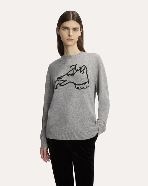Lucian Dog Cashmere Jumper