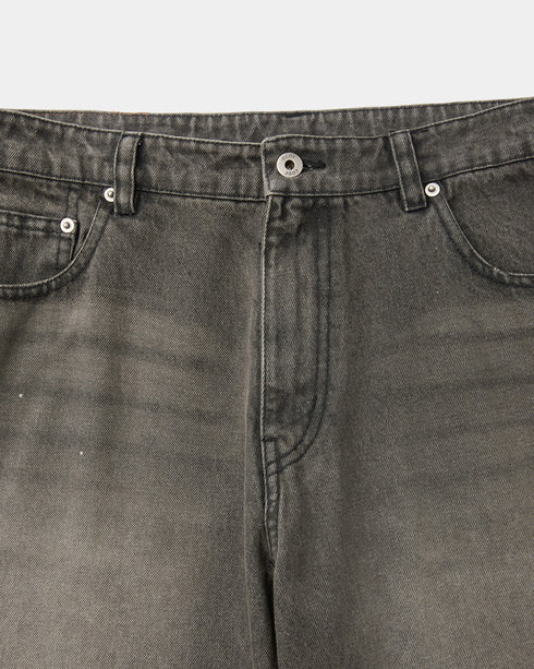 Back Side Washed Brown Jeans