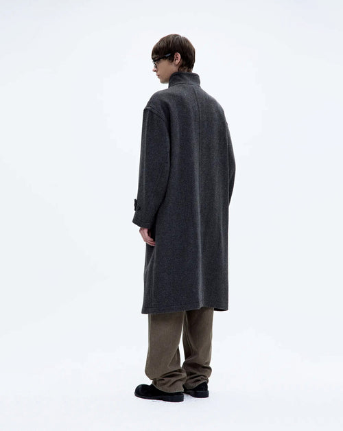 Cashmere Blend High Neck Coat