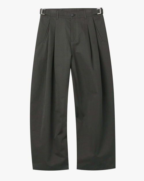Cinched Side Heavy Chino Pants