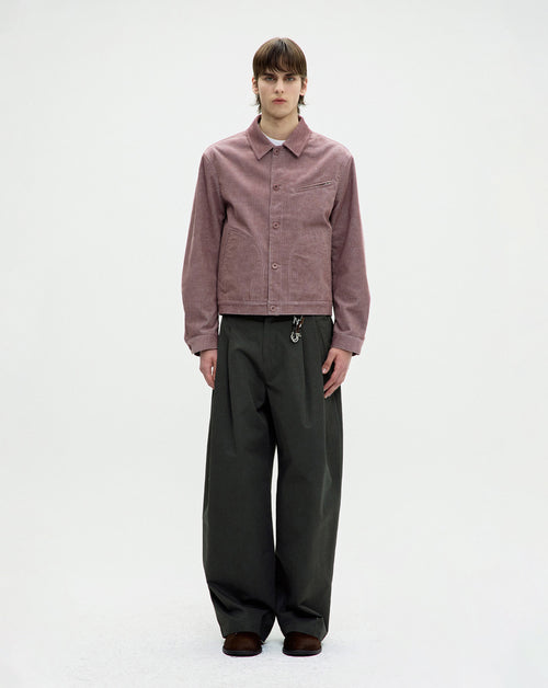 Cinched Side Heavy Chino Pants