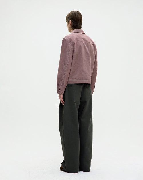 Cinched Side Heavy Chino Pants