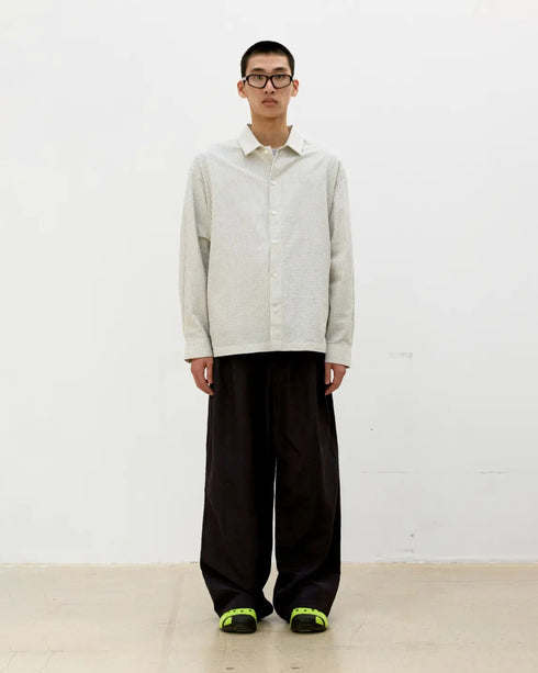 Classic Oversized Two Tuck Trousers