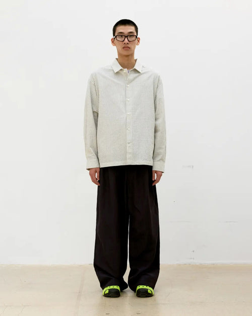 Classic Oversized Two Tuck Trousers