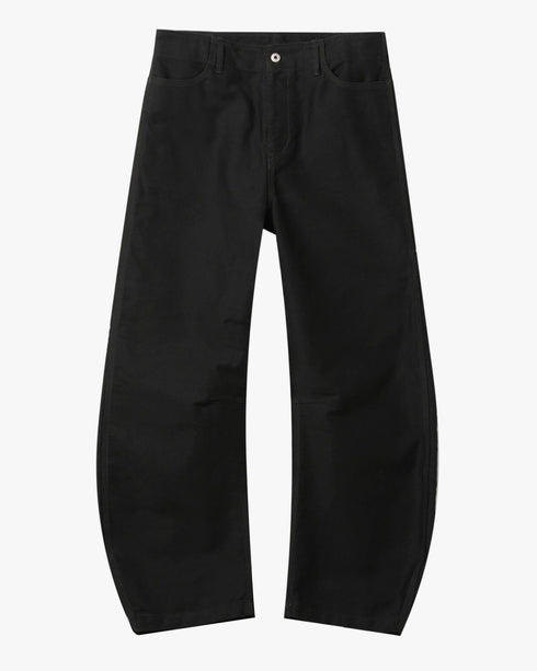 Deep Curved Jumbo Washed Pants