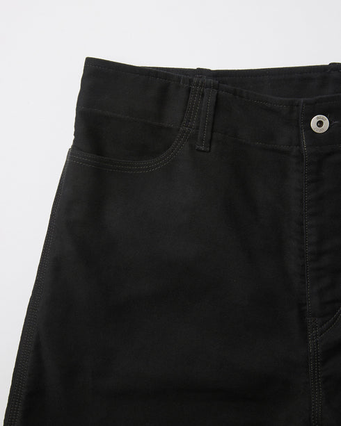 Deep Curved Jumbo Washed Pants