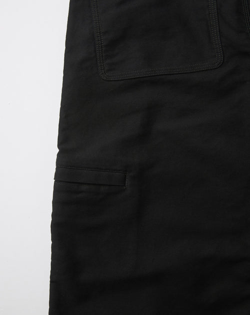 Deep Curved Jumbo Washed Pants