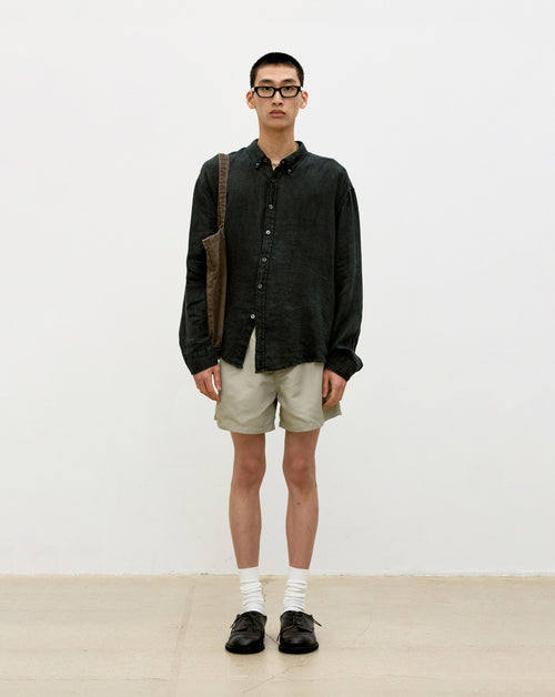 Linen Dyed Oversized Shirt