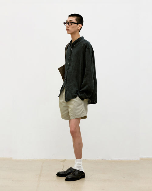 Linen Dyed Oversized Shirt