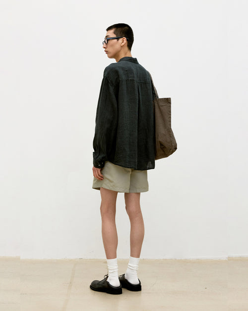 Linen Dyed Oversized Shirt