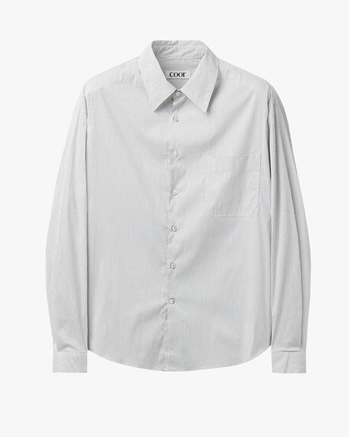 Multi Pinstripe Oversized Shirt