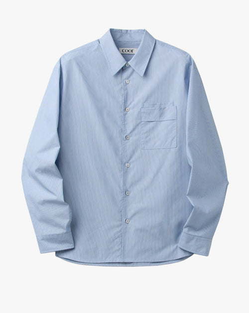 Pinstripe Pointed Shirt