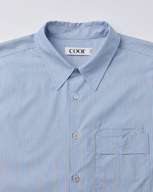 Pinstripe Pointed Shirt