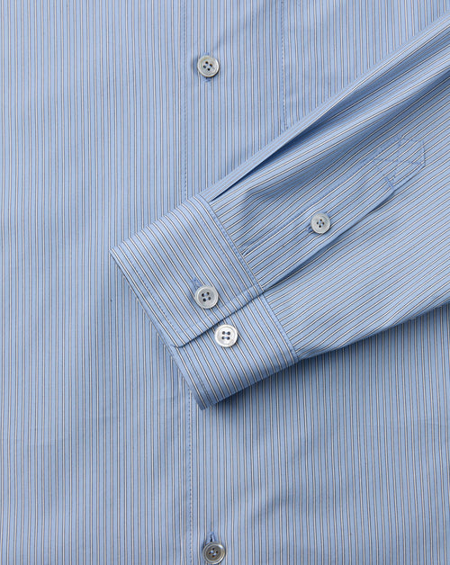 Pinstripe Pointed Shirt