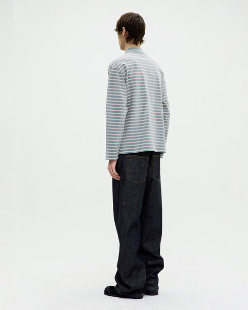 Rigid Semi Flare Jeans