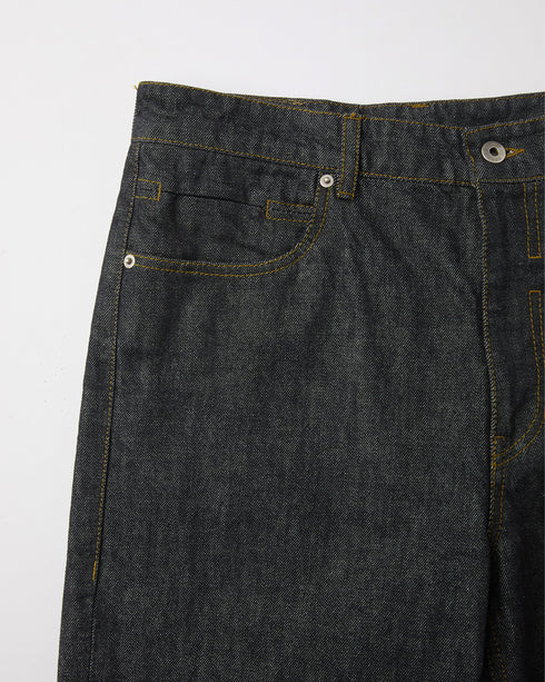 Rigid Semi Flare Jeans