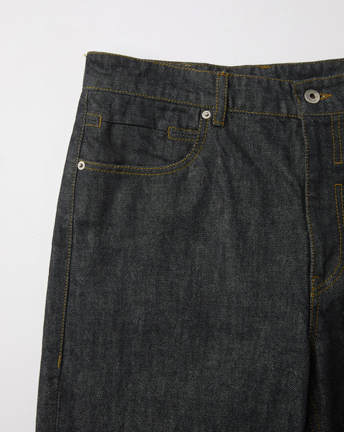 Rigid Semi Flare Jeans