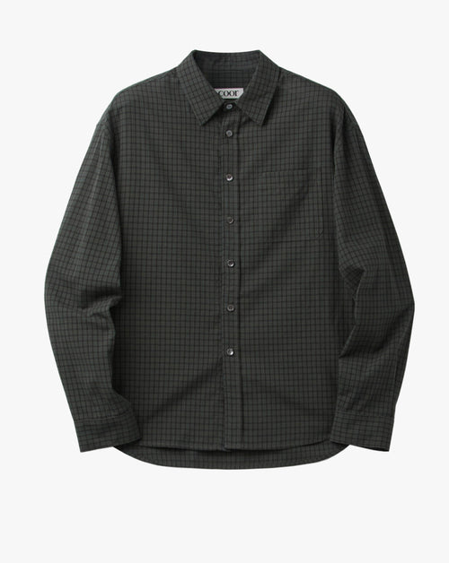 Seersucker Check Shirt