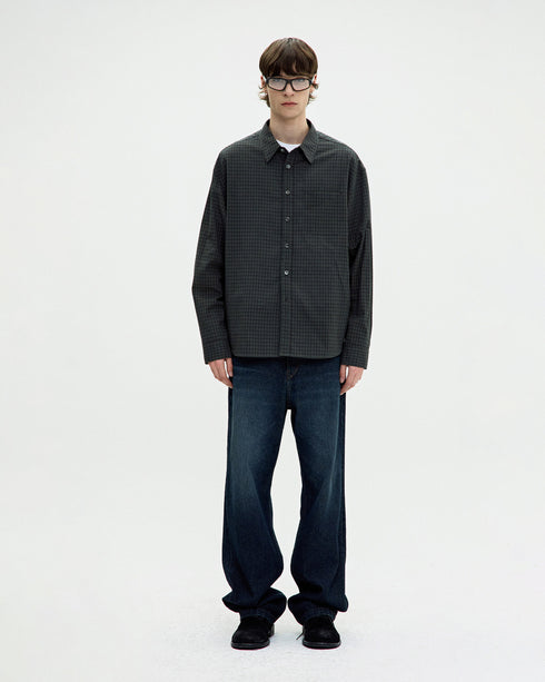 Seersucker Check Shirt