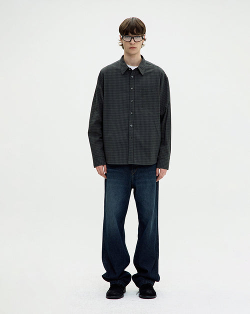 Seersucker Check Shirt