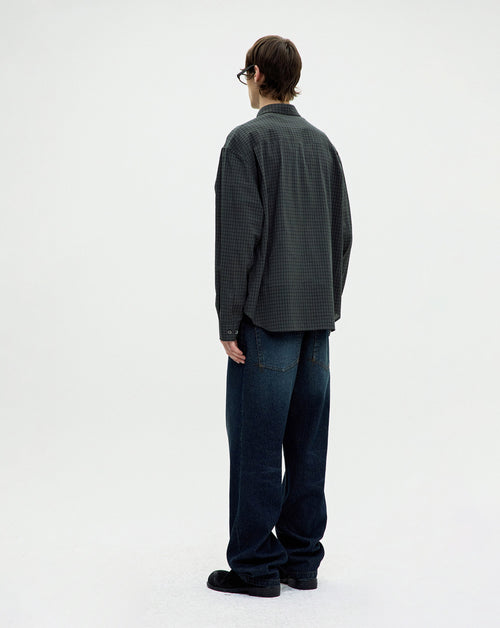 Seersucker Check Shirt