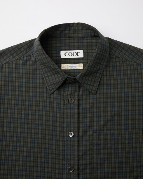 Seersucker Check Shirt