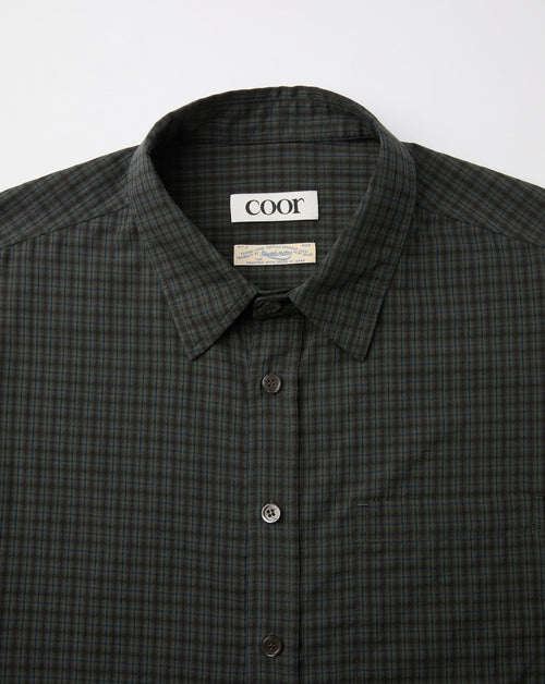 Seersucker Check Shirt