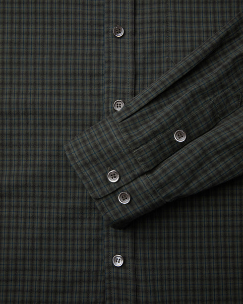 Seersucker Check Shirt