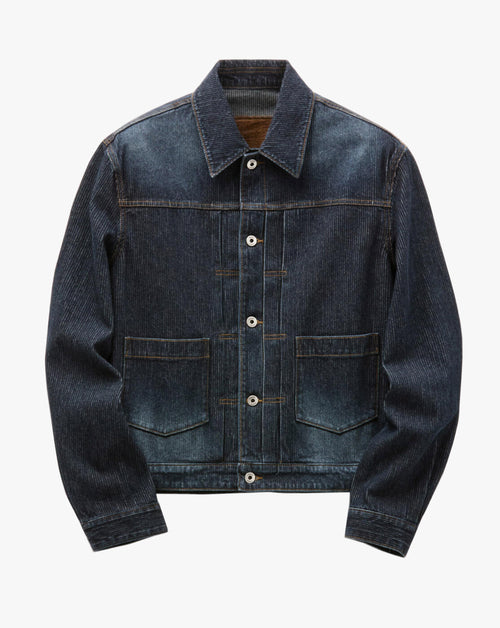 Type 2 Twill Washed Trucker Jacket