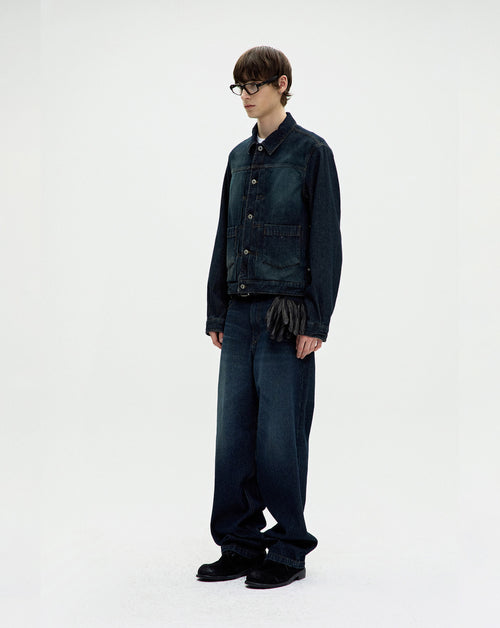 Type 2 Twill Washed Trucker Jacket