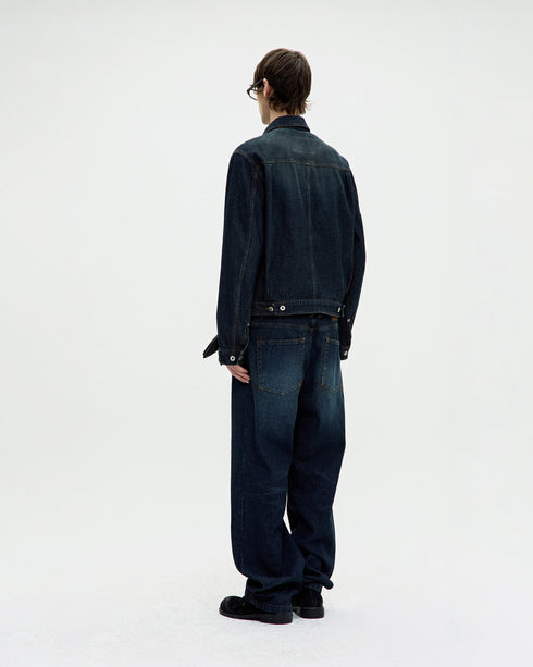 Type 2 Twill Washed Trucker Jacket