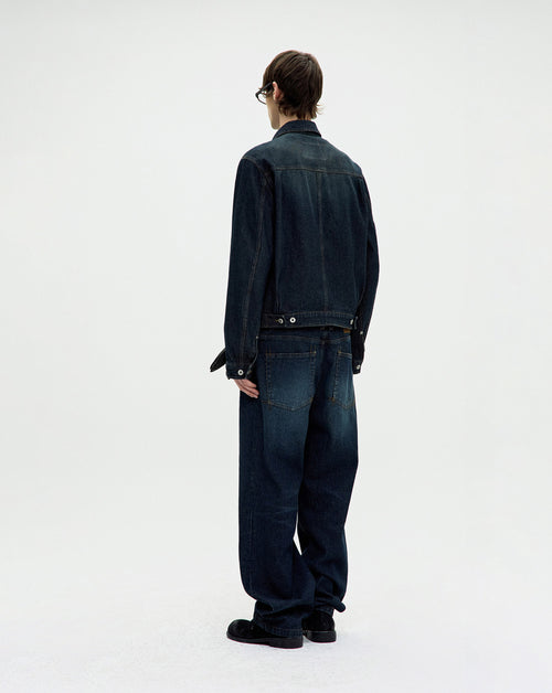 Type 2 Twill Washed Trucker Jacket