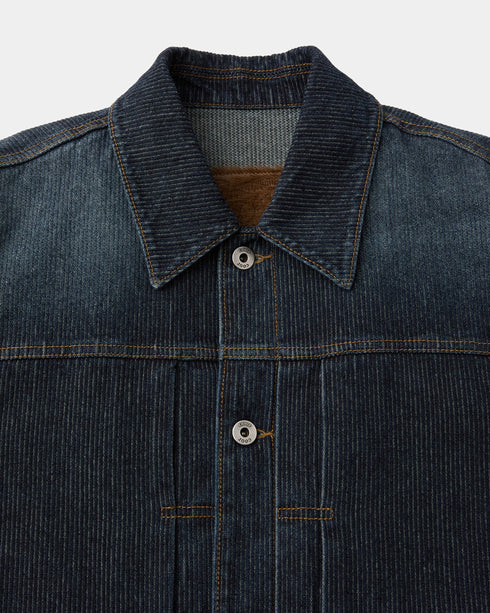Type 2 Twill Washed Trucker Jacket