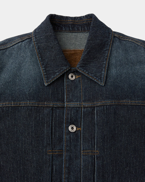 Type 2 Twill Washed Trucker Jacket