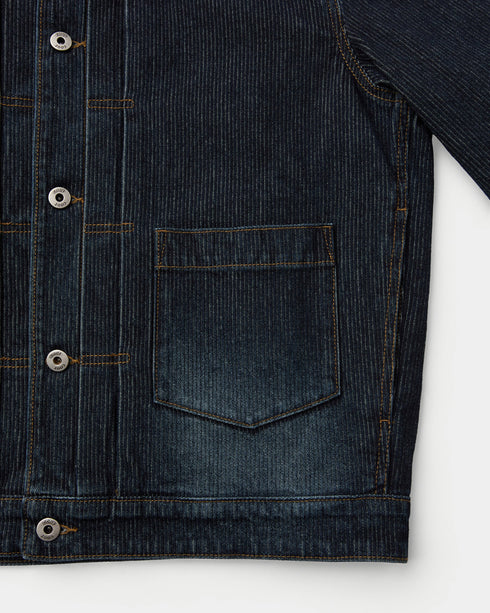 Type 2 Twill Washed Trucker Jacket