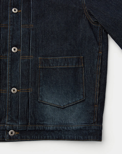 Type 2 Twill Washed Trucker Jacket