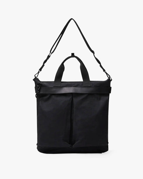 Waxed Cotton Helmet Bag