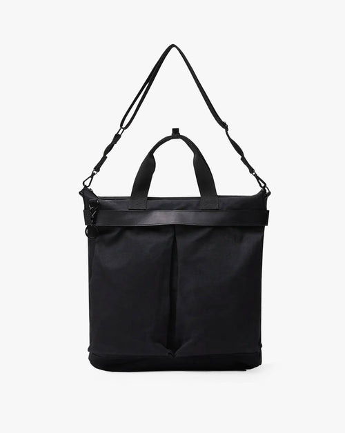 Waxed Cotton Helmet Bag
