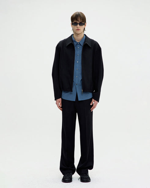 Wool Blouson Jacket
