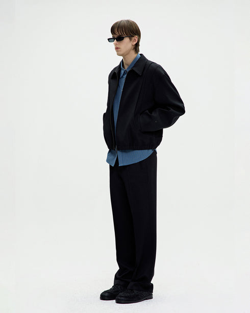 Wool Blouson Jacket