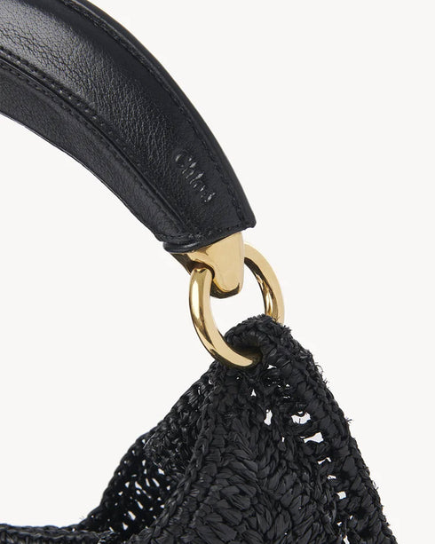 Summer Banana Raffia Shoulder Bag